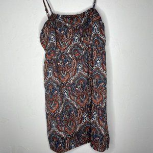 J. Crew Paisley Babydoll Dress